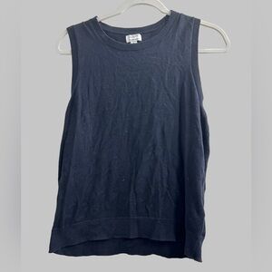 J. Crew Black Sleeveless Tank Top